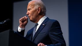 Joe Biden à Las Vegas le 16 juillet 2024