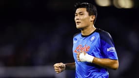 Kim Min-Jae avec le SSC Napoli, le 12 octobre 2022