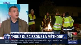 Gilets jaunes: "Nous durcissons la méthode au regard de la non-réponse du gouvernement" explique un membre des gilets jaunes