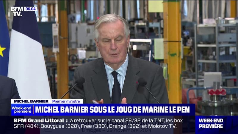 Motion de censure: le Rassemblement national maintient la pression sur le gouvernement de Michel Barnier