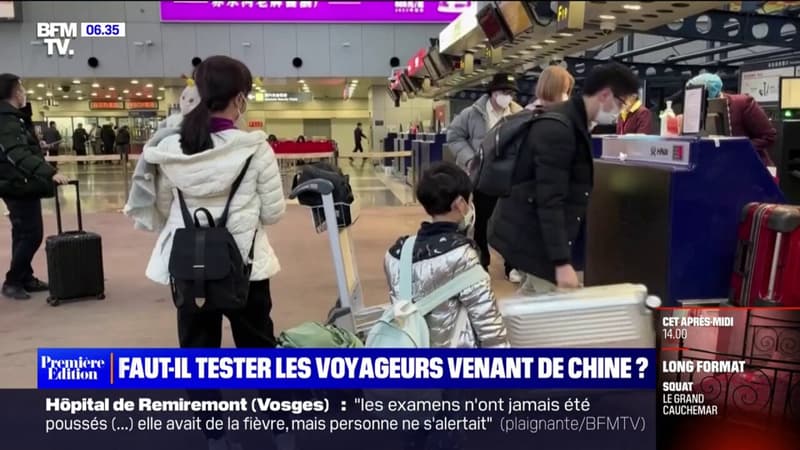Covid-19: faut-il tester les voyageurs venant de Chine ?