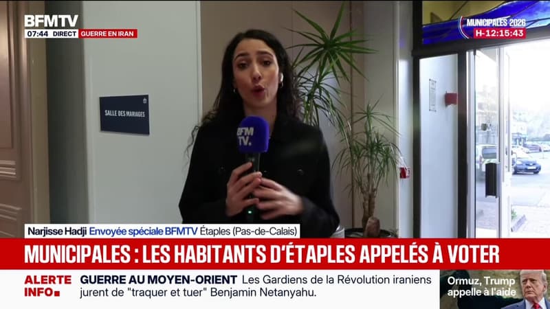 Municipales: le bureau de vote d'Étaples se prépare à accueillir les électeurs