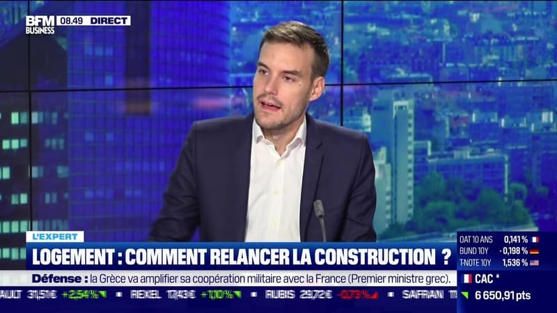 Nicolas Doze : Comment relancer la construction de logement ? - 28/09