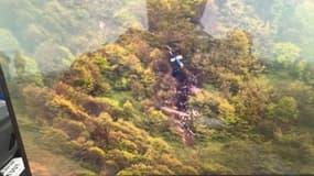 Les images du crash de l'hélicoptère d'Ebrahim Raïssi, mai 2024. 