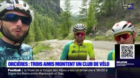 Orcières: trois amis montent un club de vélo