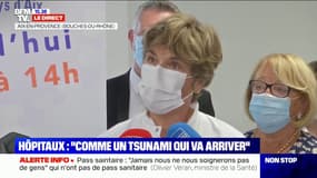 Selon cette infectiologue à l'hôpital d'Aix-en-Provence, "il est inadmissible" que des soignants "ne se fassent pas vacciner (...) c'est une question d'éthique" 