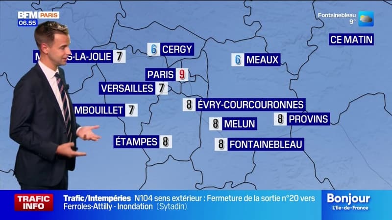 Météo: un vendredi ensoleillé malgré de légères averses en Seine-et-Marne, jusqu'à 16°C attendus à Mantes ou encore Evry