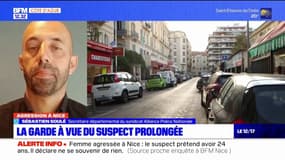 Agression à Nice: la garde à vue du suspect prolongée 