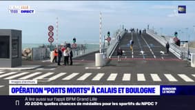 Retraites: opération "ports morts" à Calais et Boulogne