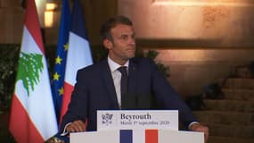 Emmanuel Macron au Liban ce mardi.