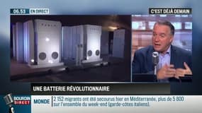 La chronique de Frédéric Simottel : Tesla dévoile une batterie permettant de stocker de l'électricité - 04/05