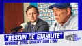 OM : "L'OM a besoin de cohérence et de stabilité"  affirme Cyril Linette 
