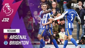 Résumé : Arsenal 1-2 Brighton - Premier League (J32)