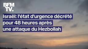 Israël: l'état d'urgence décrété sur l'ensemble du territoire pour 48 heures après une attaque d'ampleur du Hezbollah libanais  