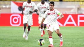 Wissam Ben Yedder sous le maillot de l'AS Monaco