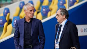 Didier Deschamps et Noël Le Graët