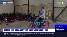 14ème : ils réparent les vélos marseillais
