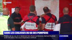 En immersion dans les coulisses du quartier général des pompiers qui luttent contre les incendies