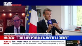 Gaza: "Ce qu'il (Emmanuel Macron) propose est une solution politique à un conflit qui perdure", estime Renaud Muselier