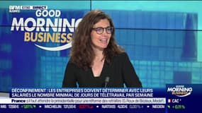 Audrey Richard (Présidente de l'ANDRH): "On voit qu'il y a un changement majeur dans l'organisation du travail [...] Les salariés qui reviennent sur site ne veulent pas du management d'avant"