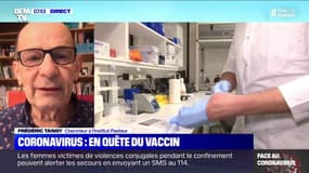 Selon Frédéric Tangy, chercheur à l'institut Pasteur, le vaccin contre le coronavirus "avance bien"