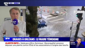 Orages à Orléans: "Il n'y a pas eu de victime, [...] nous n'avons pas de blessé lourd", affirme Serge Grouard, maire de la commune