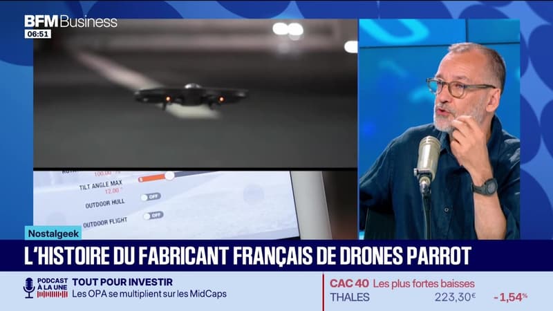 De Quoi J'me mail : L'histoire du fabricant français de drones Parrot (2/2) - 12/07