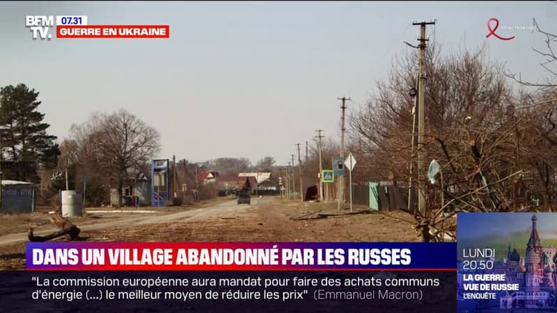 Guerre en Ukraine: les forces russes ont quitté le village de Yasnohorodka, à 50 kilomètres de Kiev