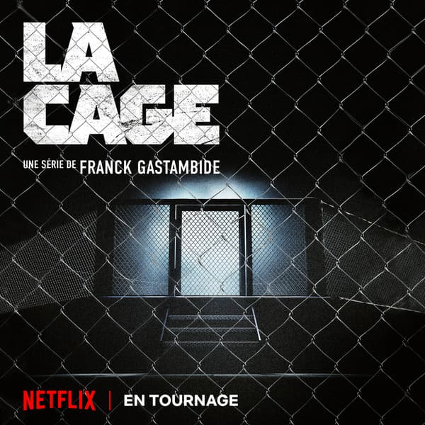 Le visuel de la série "La Cage" de Franck Gastambide