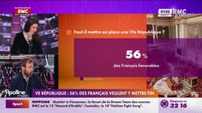 Ve République : 56% des Français veulent y mettre fin