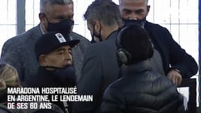  Maradona hospitalisé en Argentine
