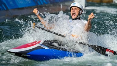 Nicolas Gestin aux Jeux olympiques de Paris, le 29 juillet 2024 à Vaires-sur-Marne