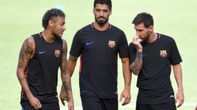 Neymar, Suarez et Messi