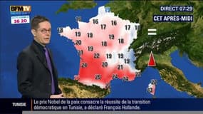 La météo pour ce samedi 10 octobre 2015