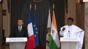 "Iyad Ag Ghali est un terroriste et un criminel, il n’y a qu’à mener la guerre contre lui", déclare Macron au Niger
