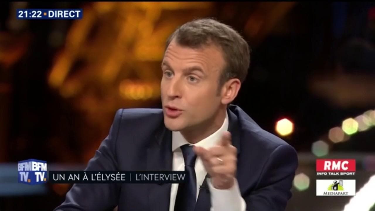 Revoir L'intégralité De L'interview D'Emmanuel Macron Sur BFMTV-RMC ...