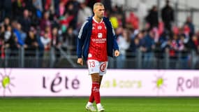 L'attaquant algérien Islam Slimani, à Brest le 30 octobre 2022