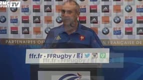Rugby / Equipe de France - Saint-André : "Ca a été un choix de garder l'ossature de l'équipe"