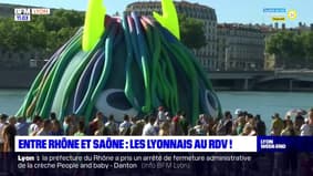 "J'ai cru que c'était de la pâte à modeler": la Mâchecroute a ravi petits et grands au festival Entre Rhône et Saône