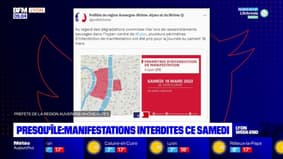 Lyon: les manifestations interdites sur la presqu'île ce samedi