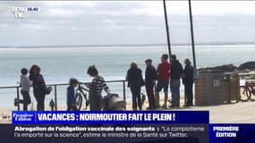 Avec l'arrivée des beaux jours, Noirmoutier, en Vendée, fait le plein de touristes pendant les vacances 