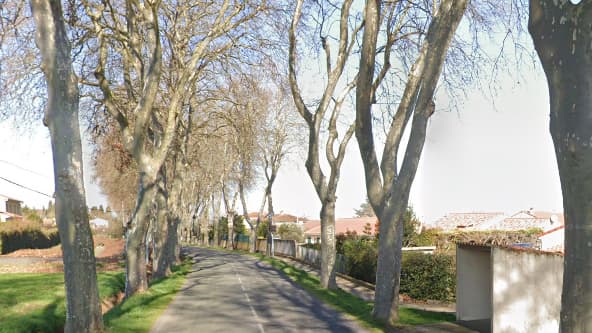 Le nourrisson a été retrouvé à proximité de cet abribus à Montgiscard