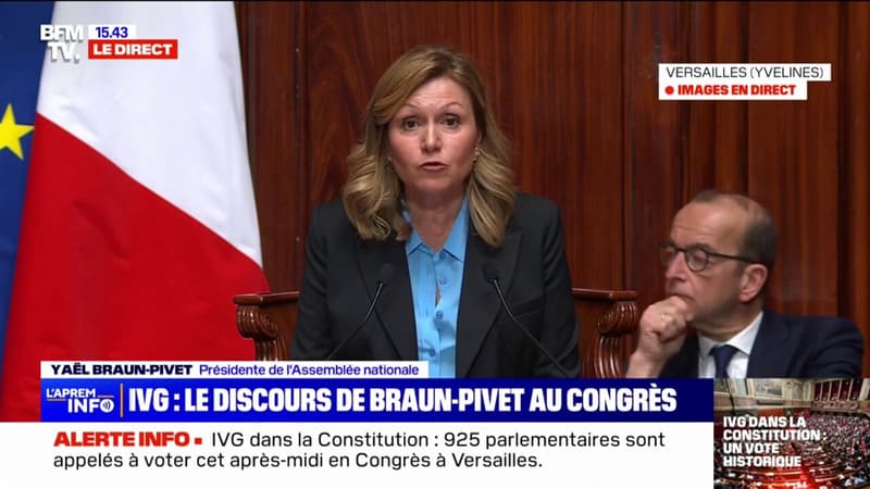 IVG dans la Constitution: pour Yaël Braun-Pivet la France 