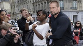 Pascal Duvier et Kim Kardashian à Paris en mai 2014