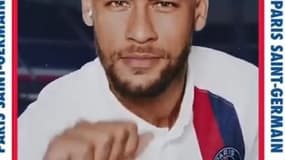 Neymar porte le nouveau maillot du PSG