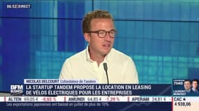Nicolas Delcourt (Tandem) : Tandem propose la location en leasing de vélos électriques pour les entreprises - 19/08