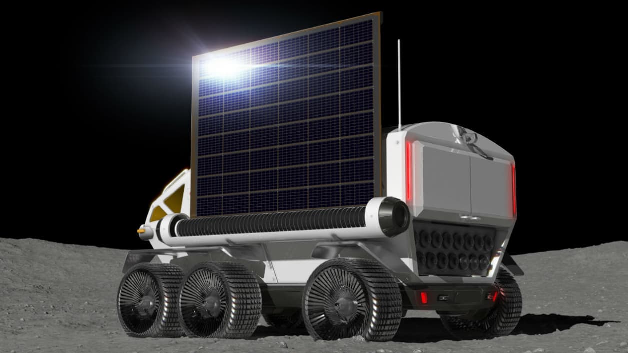 Un panneau solaire sera également déployable pour alimenter les équipements électriques de l'engin.