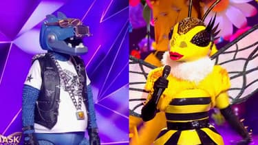 Le Dinosaure et l'Abeille de Mask Singer sur TF1