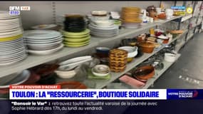Toulon: la "Ressourcerie", boutique solidaire