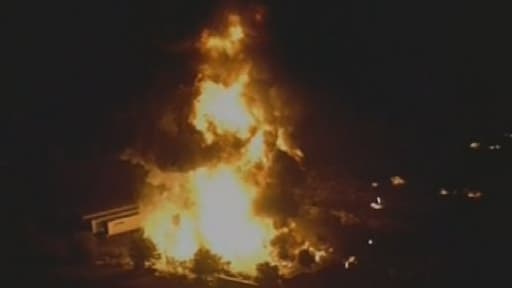 La série d'explosions a eu lieu dans une usine de bonbonnes de propane située dans le comté de Lake, au centre de la Floride